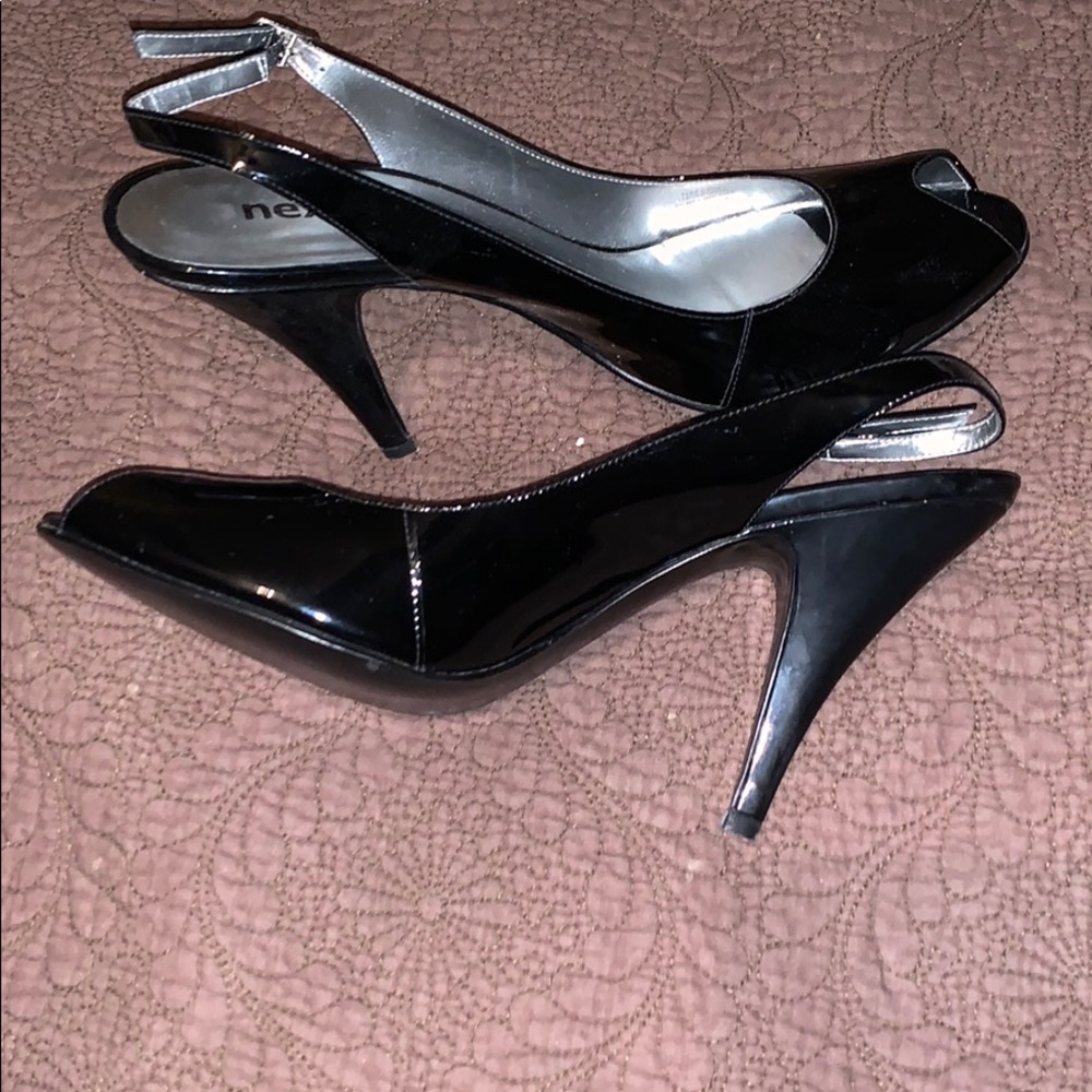 Sling back perp toe pumps - Picture 3 of 5